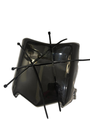 EXC gloss black front plate