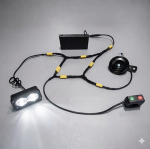 EXC Battery Powered Horn and Baja Light Kit