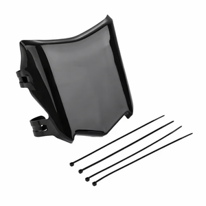 EXC gloss black front plate