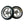Yozma IN10 Pro / Strike / RTR Supermoto Wheel Set (15mm)