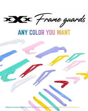 Custom painted Talaria XXX / X3 Frame Guards by EXC Designs