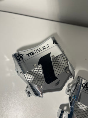*Full Chrome* Real Titanium Vented Plate