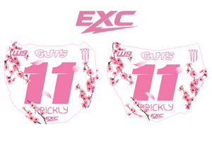 EXC Cherry Blossom Motocuts/Odi Decal