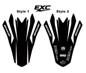 EXC UltraBee Front Fender Decal