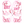 EXC Cherry Blossom Fork Guard Decals all E-motos